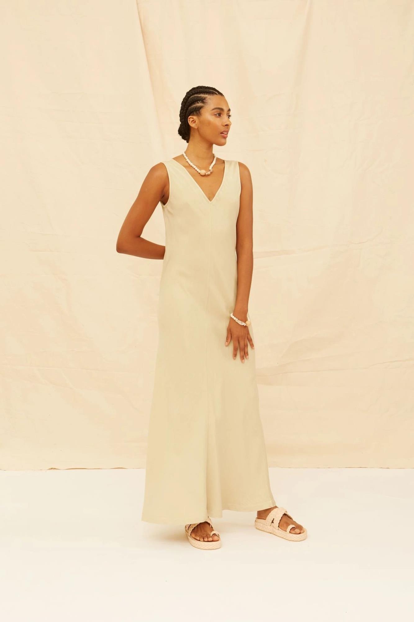 Tina Modal Long Dress - Flavia Aranha