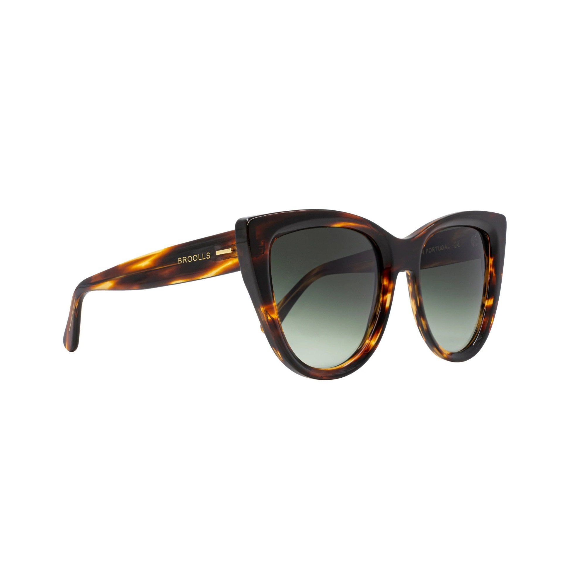 SQUARE Honey Tortoise Sunglasses - Broolls