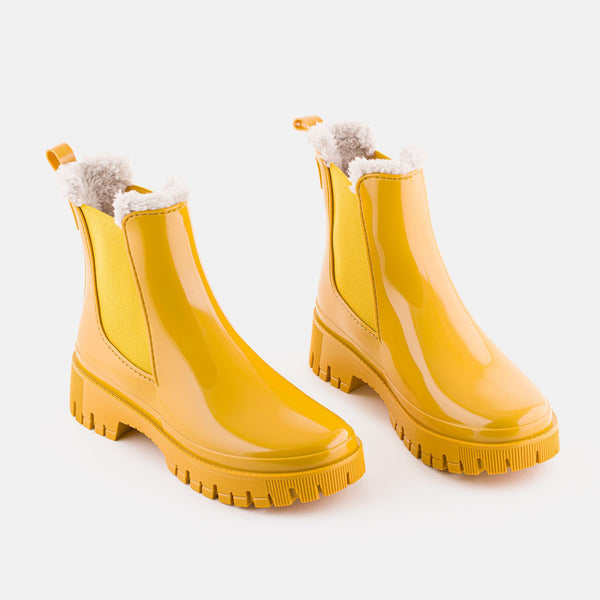 Yellow mustard boots hotsell