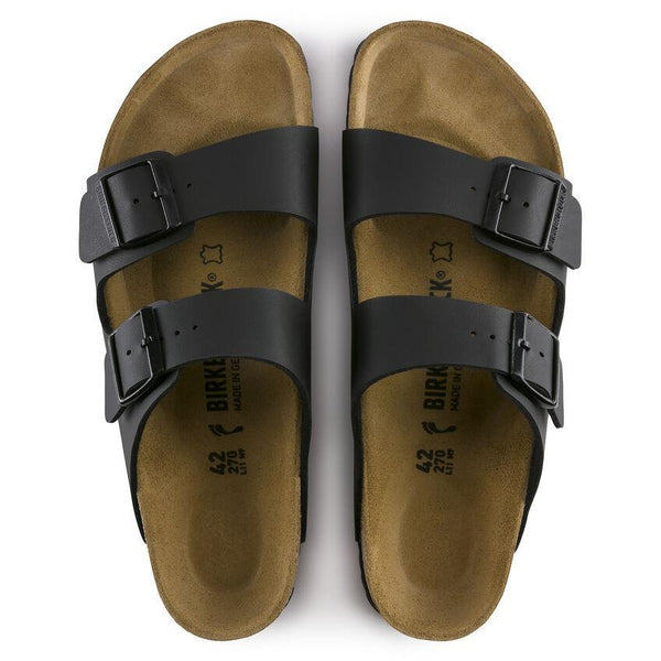 Arizona Black Birko Flor Regular Birkenstock Be We