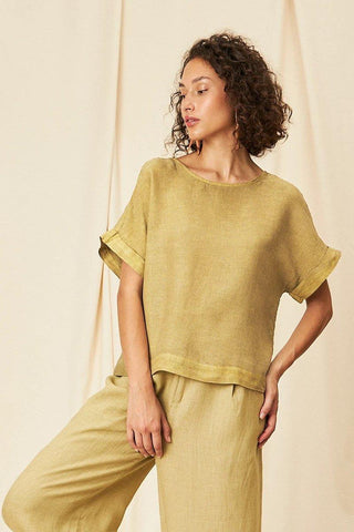 Carmem Linen Gauze Blouse - Flavia Aranha