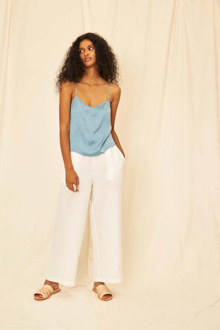 Luma Silk Tank Top - Flavia Aranha