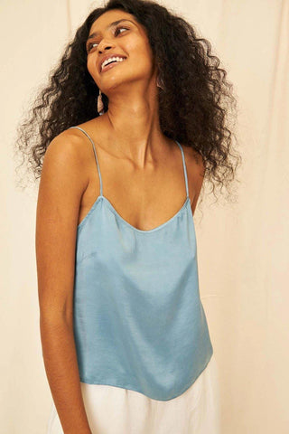 Luma Silk Tank Top - Flavia Aranha