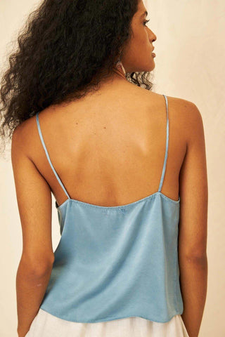 Luma Silk Tank Top - Flavia Aranha