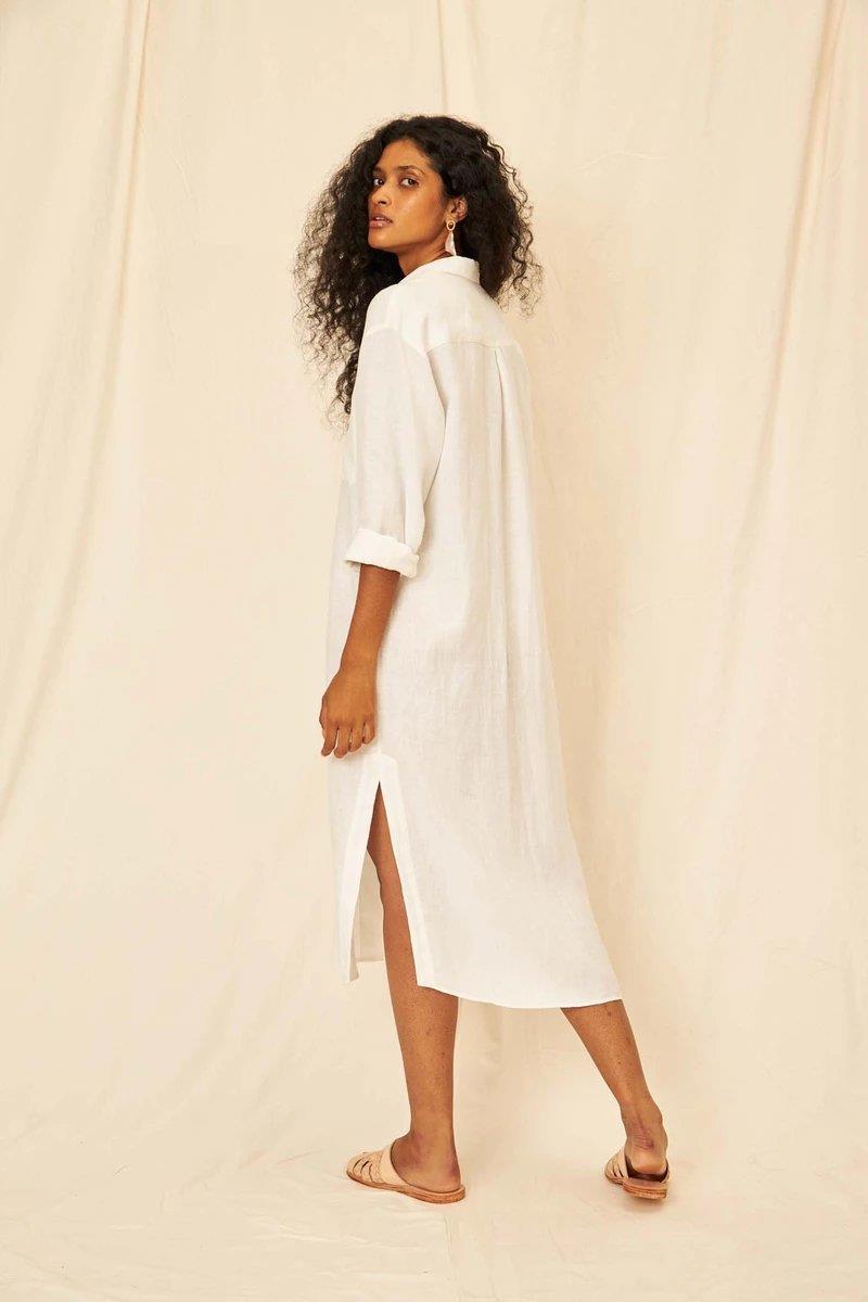 Nina Linen Chemise - Flavia Aranha