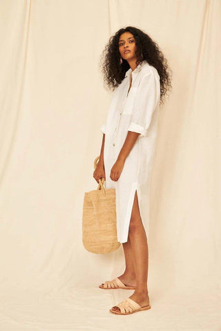 Nina Linen Chemise - Flavia Aranha