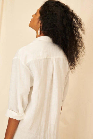 Nina Linen Chemise - Flavia Aranha