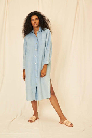 Nina Linen Chemise - Flavia Aranha