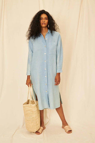 Nina Linen Chemise - Flavia Aranha