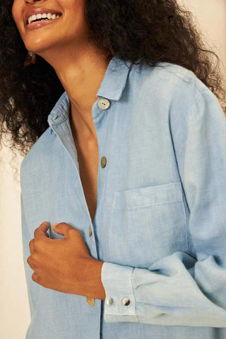 Nina Linen Chemise - Flavia Aranha