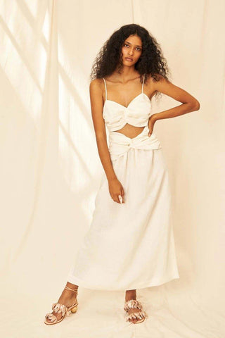 Liz Linen Cambraia Dress - Flavia Aranha