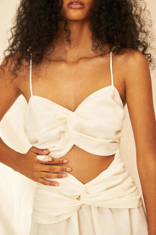 Liz Linen Cambraia Dress - Flavia Aranha