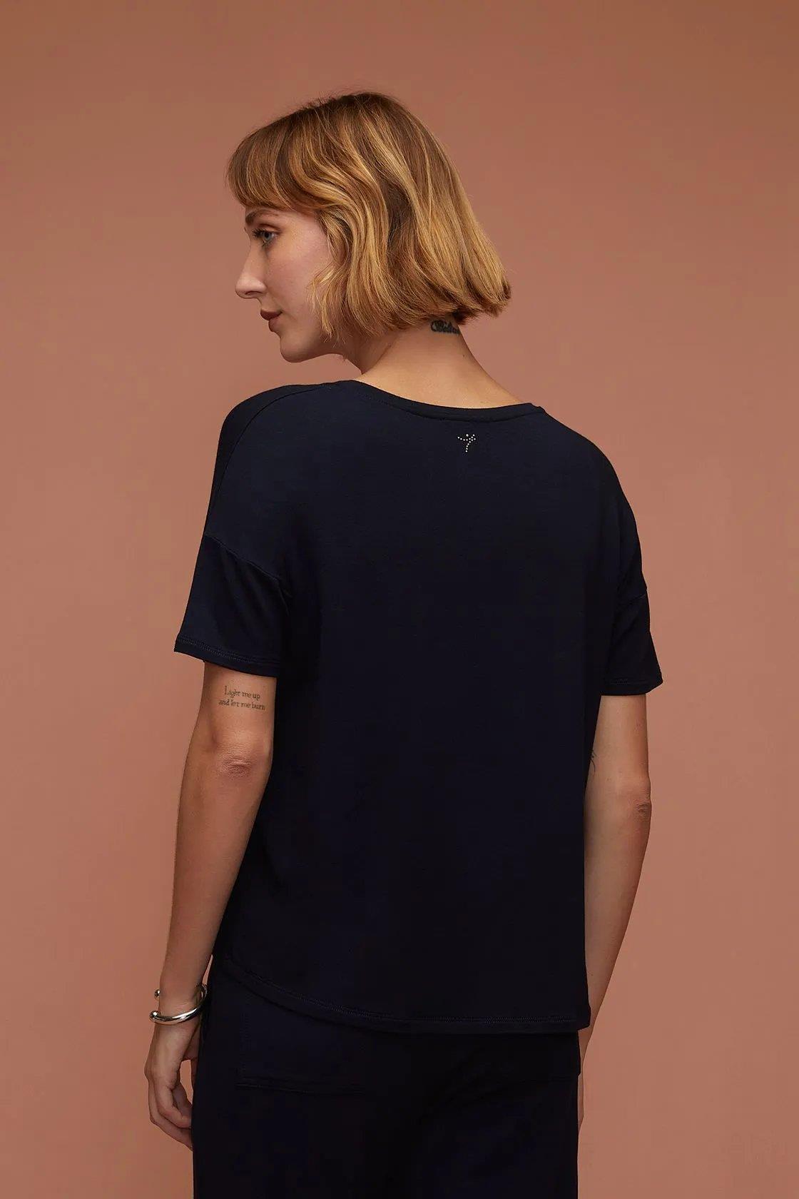 Bamboo II Short Sleeve Blouse - Yogini