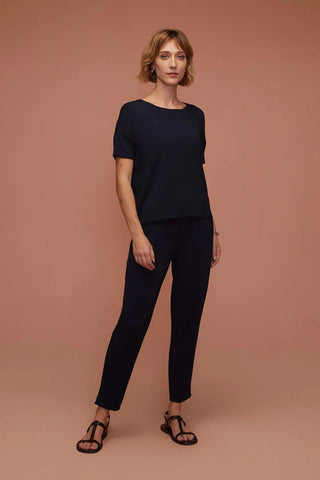 Bamboo II Short Sleeve Blouse - Yogini