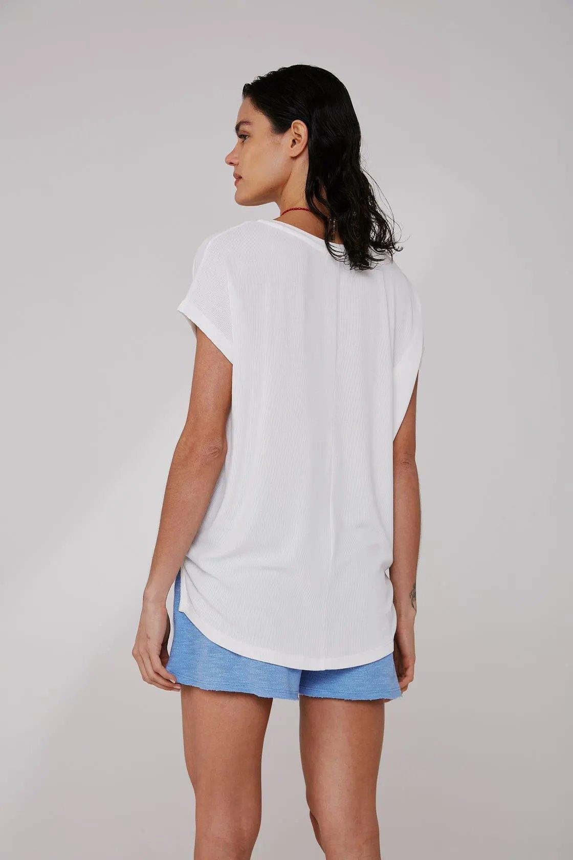 Bamboo Comfort V-neck Blouse - Yogini