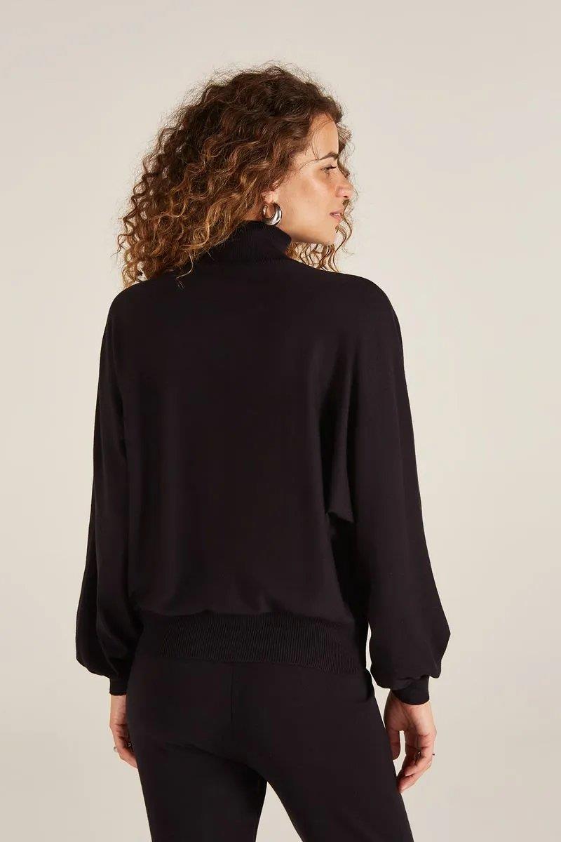 Rebeca Collar Tricot Sweatshirt - Yogini