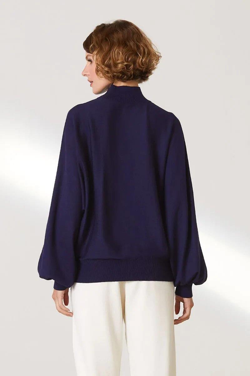 Rebeca Collar Tricot Sweatshirt - Yogini