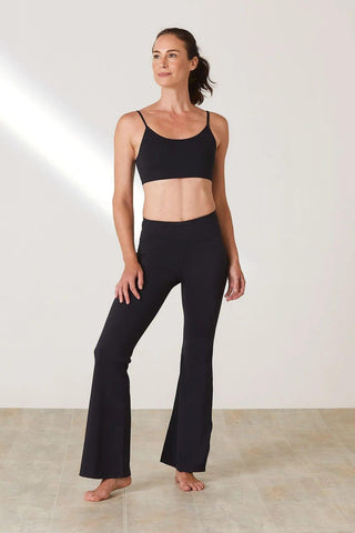 Lolli Soft Skin Black Ballerina Trousers - Yogini