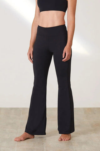 Lolli Soft Skin Black Ballerina Trousers - Yogini