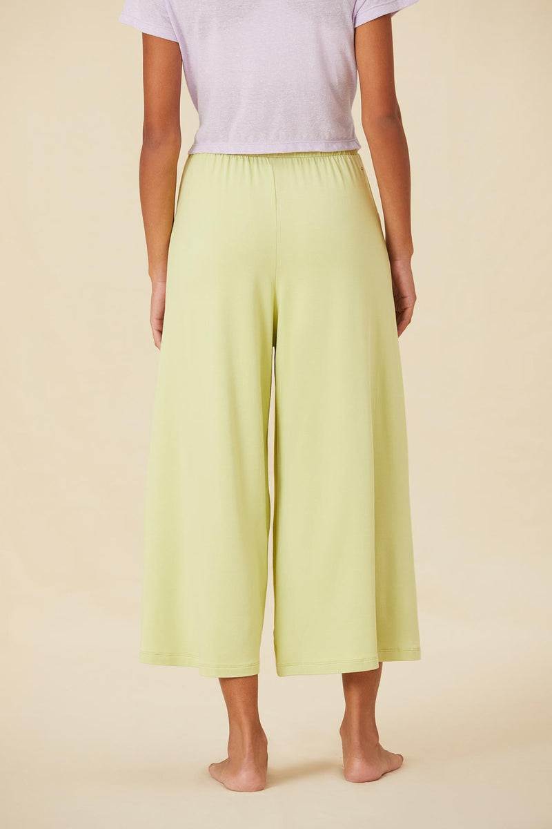 Bamboo Pantacourt Trousers - Yogini