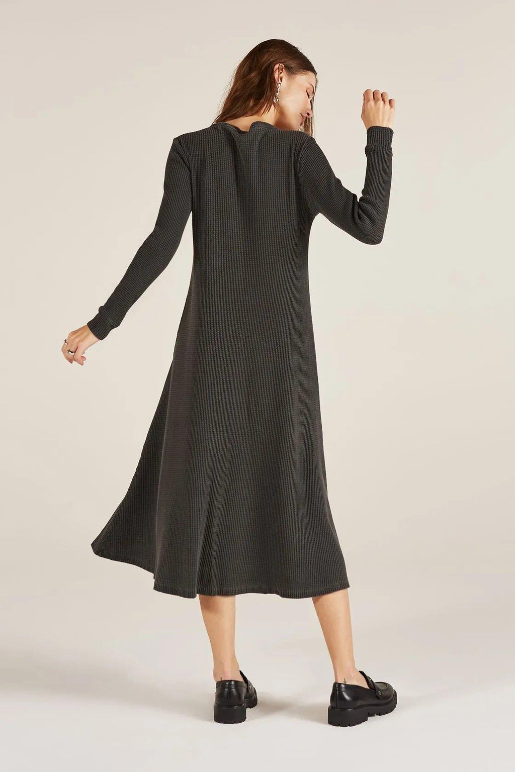 Verbena Graphite Stoned Dress - Yogini