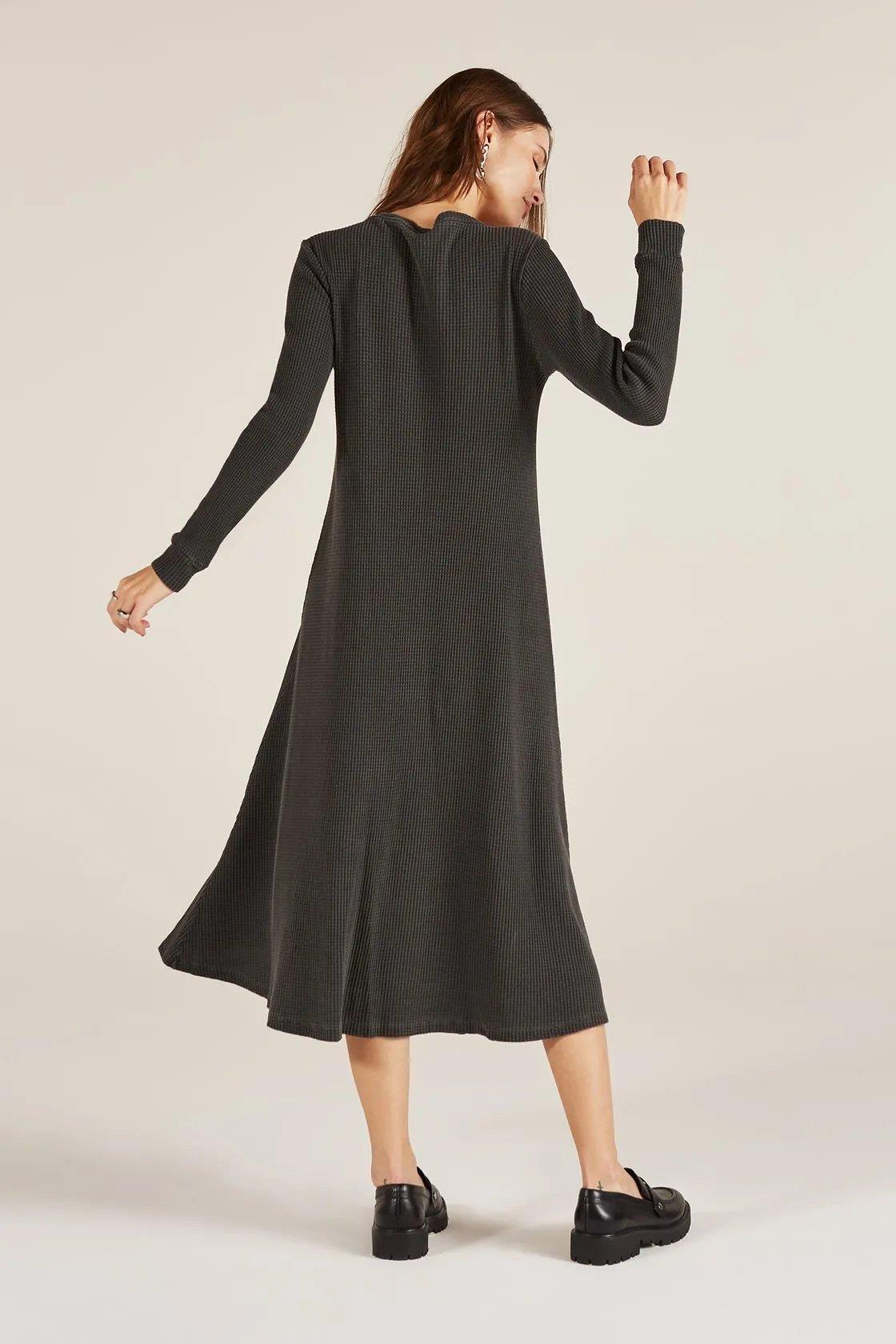 Verbena Graphite Stoned Dress - Yogini
