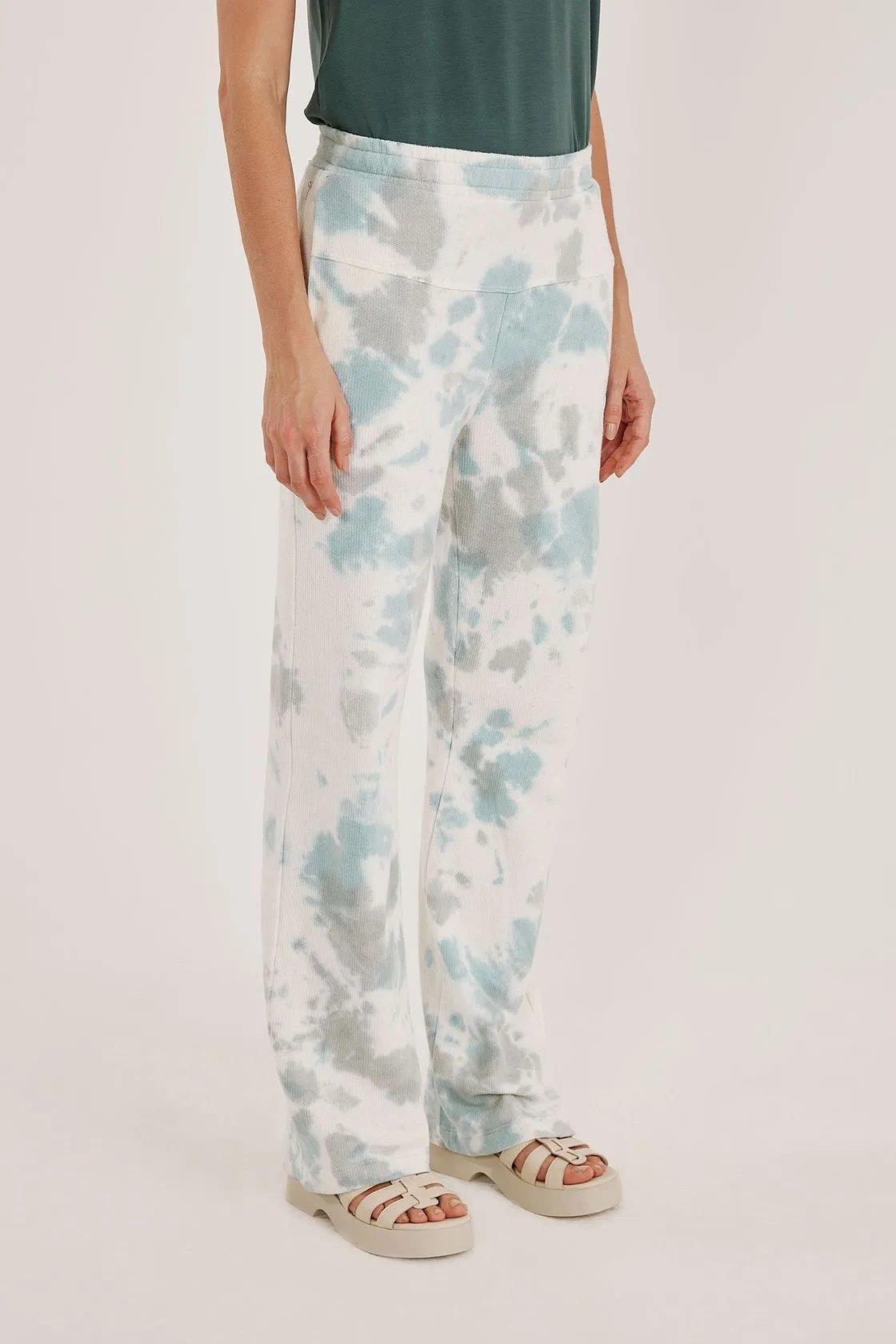 Kapalai Grey Dye Straight Trousers - Yogini
