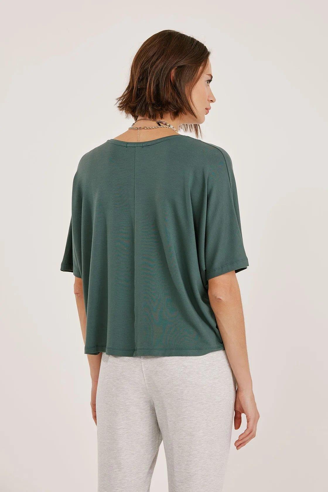 Isis Blouse Cropped Bamboo - Yogini