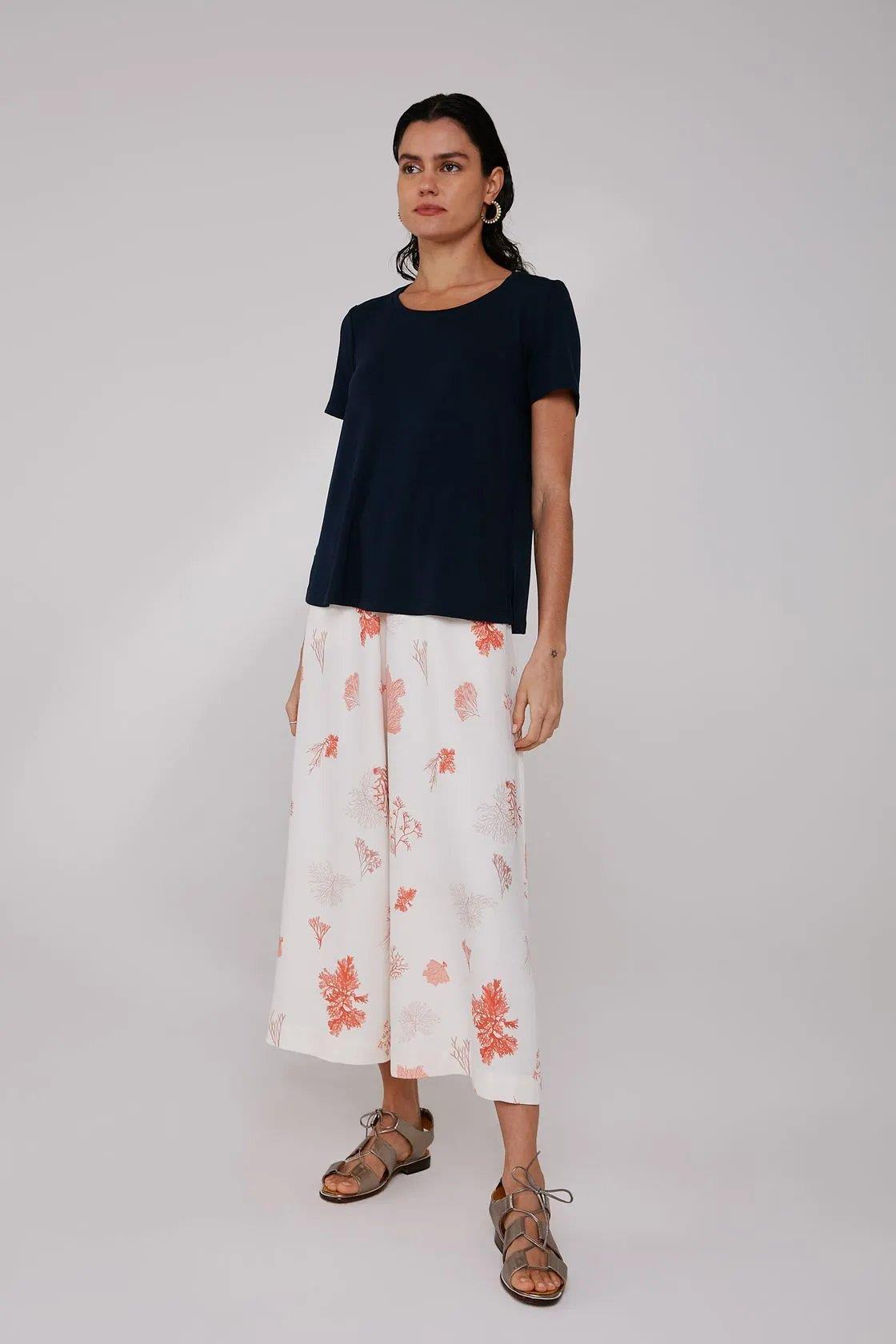 Catherine Modal U-Neck Blouse - Yogini