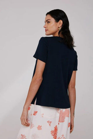 Catherine Modal U-Neck Blouse - Yogini