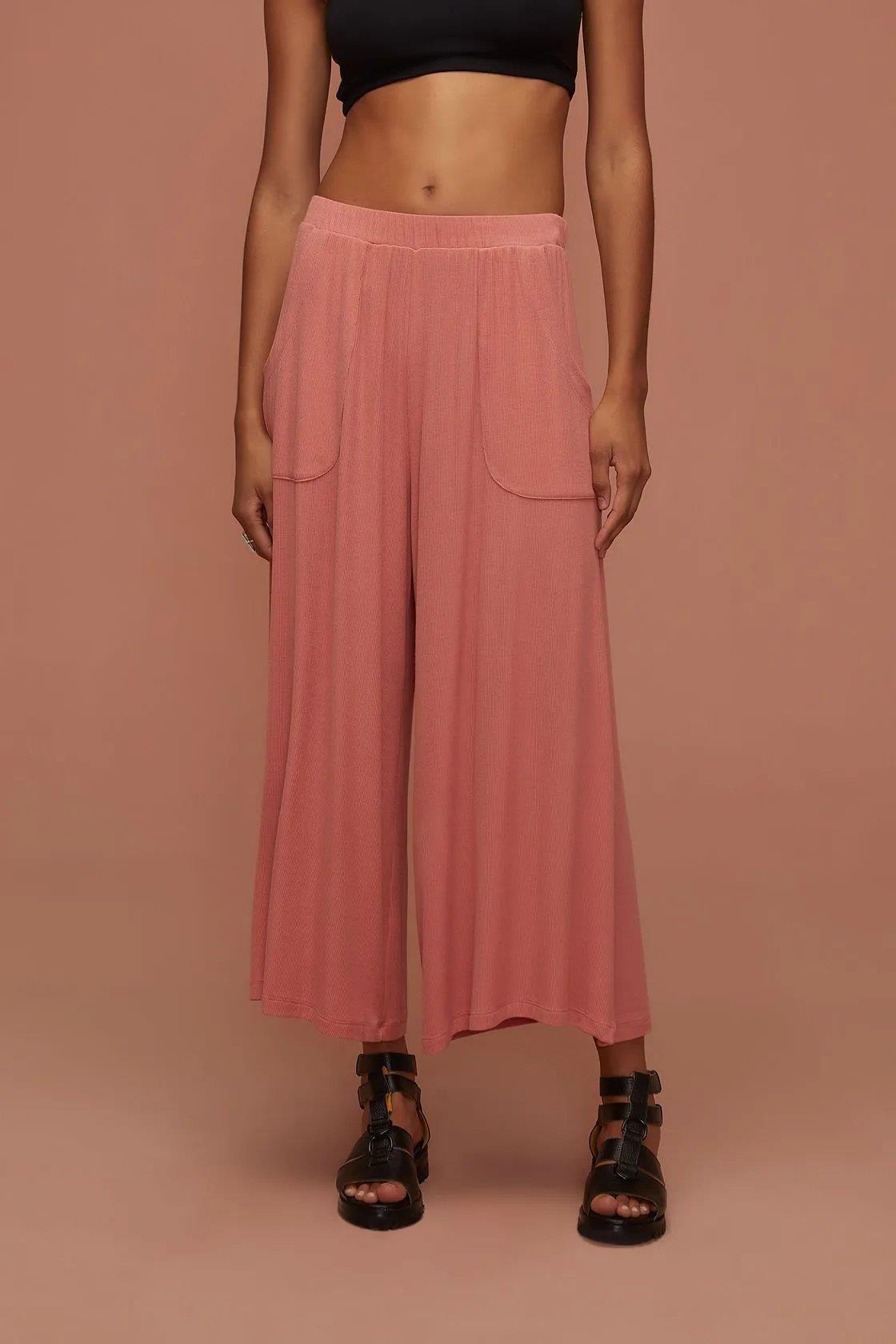 Comfort Pantacourt Trousers - Yogini