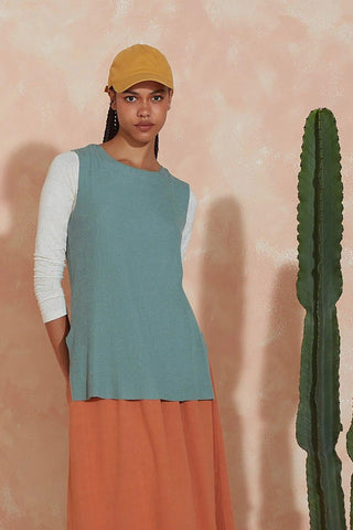 Aurea Long Tank Top - Yogini