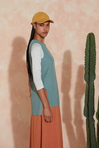 Aurea Long Tank Top - Yogini