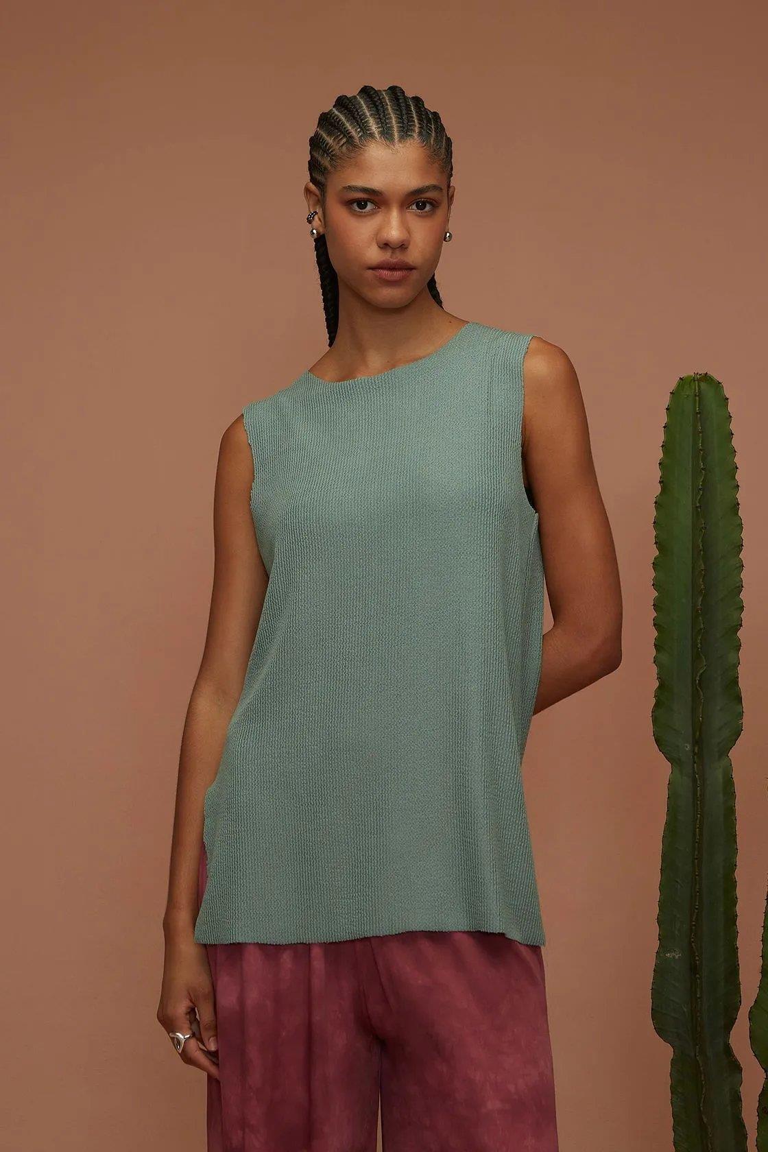 Aurea Long Tank Top - Yogini