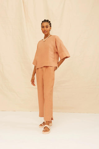 Maria Linen Blouse - Flavia Aranha