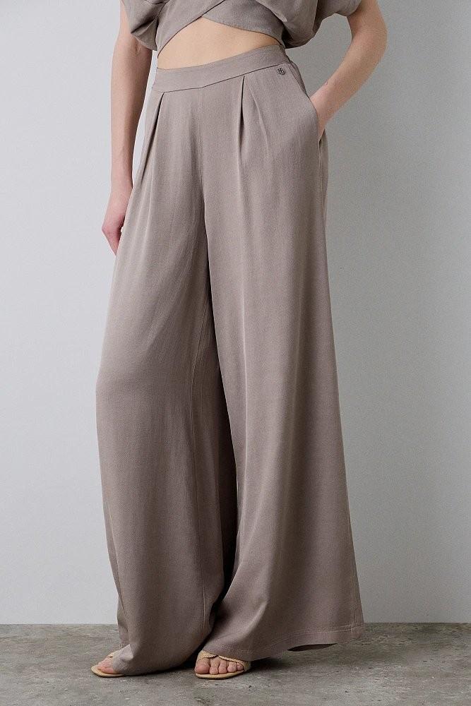 Elasticated Wide Leg Trousers - BSB