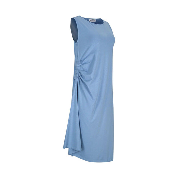 Sleeveless Dress w/ Side Elastic Detail - b.simple