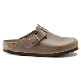 Boston Soft Footbed Tabacco Brown Natural Leather Oiled Narrow