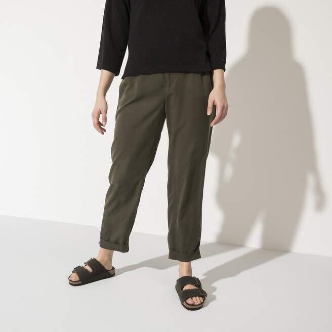 Arizona Shearling Mocca Suede Leather Narrow