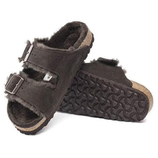 Arizona Shearling Mocca Suede Leather Regular