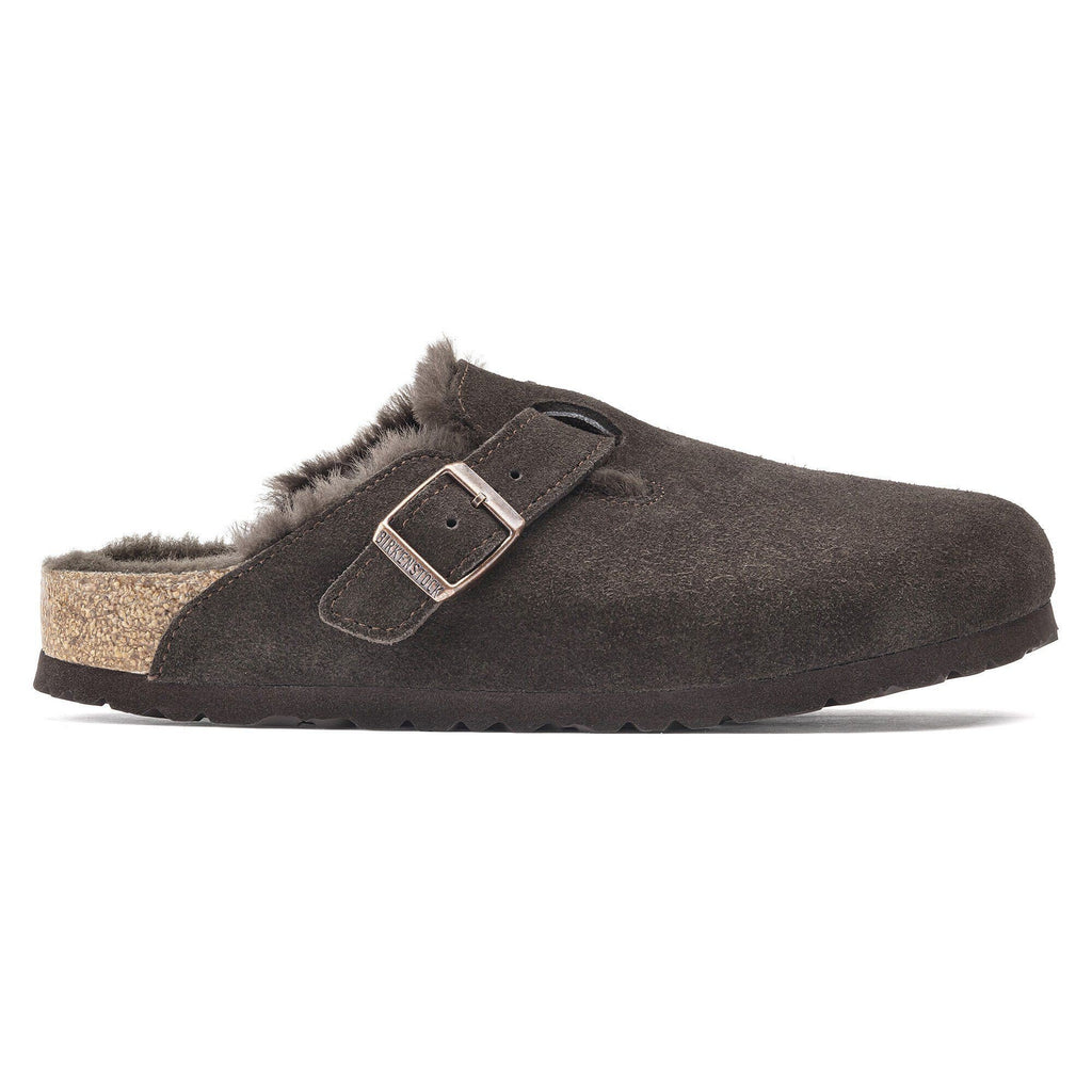 Boston Shearling Mocca Suede Leather Regular