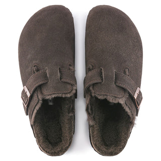 Boston Shearling Mocca Suede Leather Regular