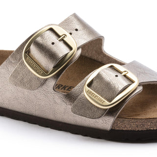 Arizona Big Buckle Graceful Taupe Birko-Flor Narrow - Birkenstock