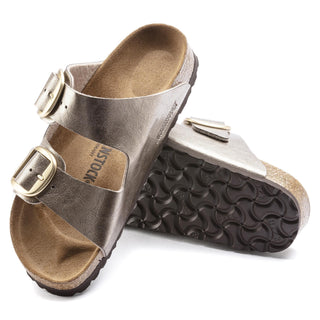 Arizona Big Buckle Graceful Taupe Birko-Flor Narrow - Birkenstock