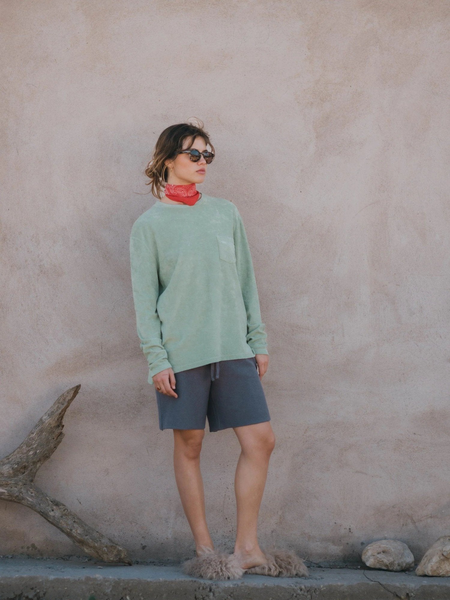 Terry Unisex Long-sleeved T-shirt  - +351