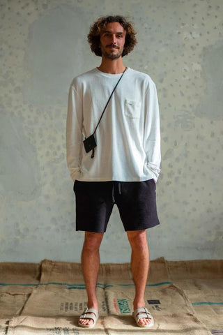 Unisex Long Sleeve Terry Cru - +351
