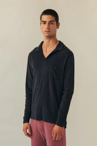 Unisex Polo Terry Long Sleeve - +351