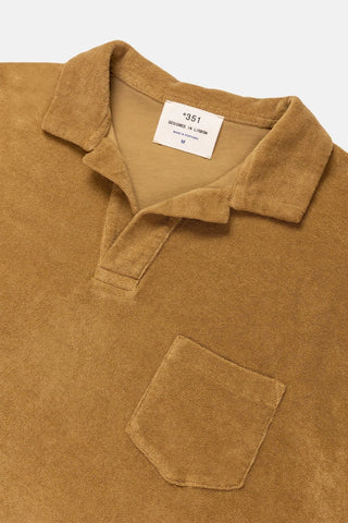 Unisex Polo Long-sleeved Terry