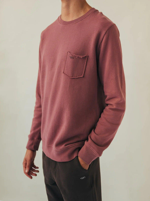 Unisex Essential Sweatshirt Aubergine - +351