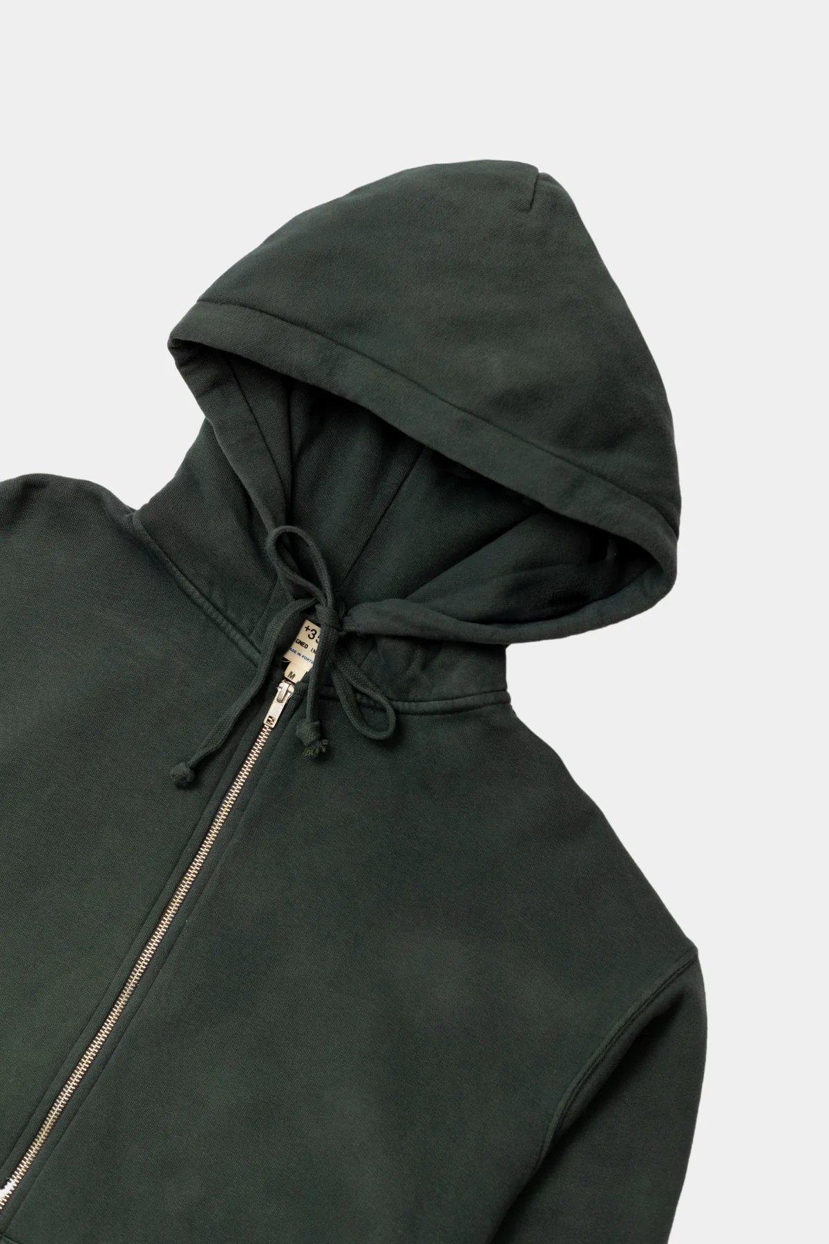 Hoodie with Zip Unisex - +351